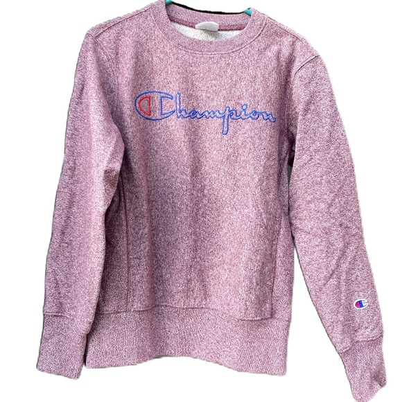 Champion Reverse Weave crewneck sweatshirt purple Medium - Picture 1 of 13